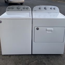 WASHER AND DRYER SET WHIRLPOOL HIGH EFFICIENCY 