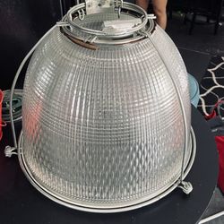 Overhead Warehouse Glass Globe’s 
