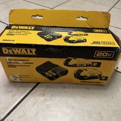 Dewalt Battery And Charger Kit