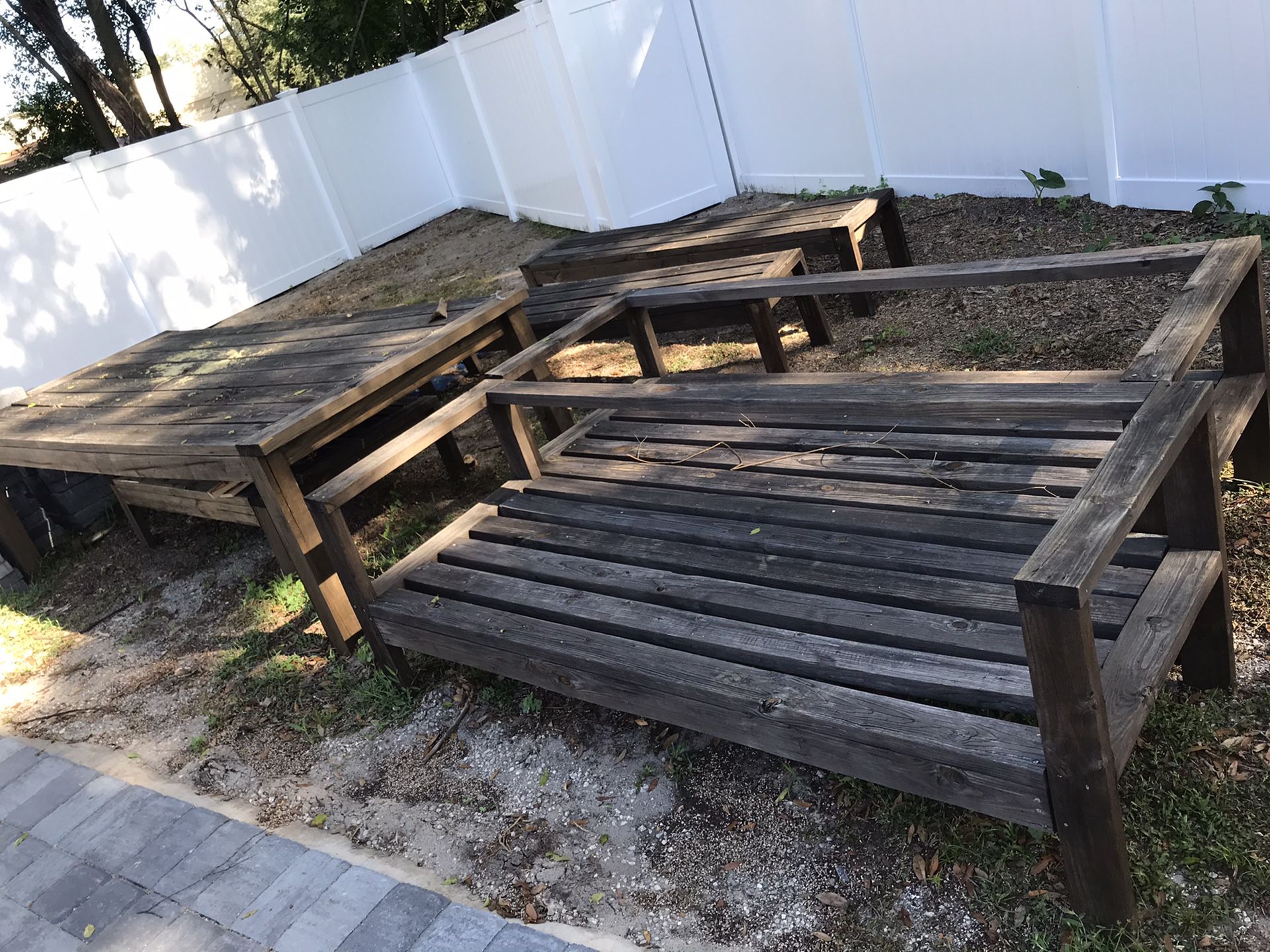 FREE Wood Outdoor Patio Furniture