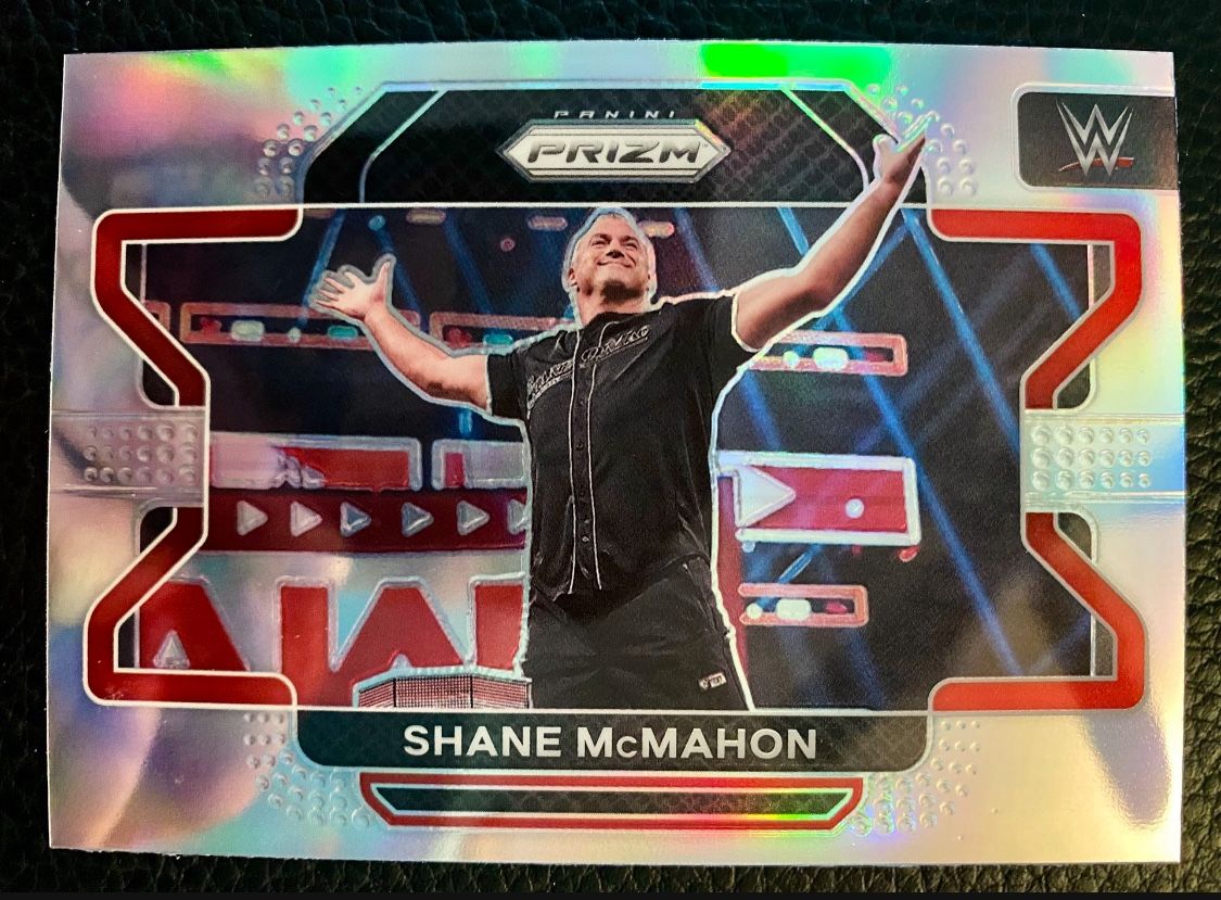 Shane Mcmahon 2022 Panini Prizm WWE #52 SILVER PRIZM!
