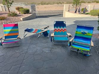 Beach chairs