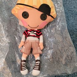 BRAND NEW SOFT PLUSH LOL PIRATE DOLL 10" TALL SEE DESCRIPTION 
