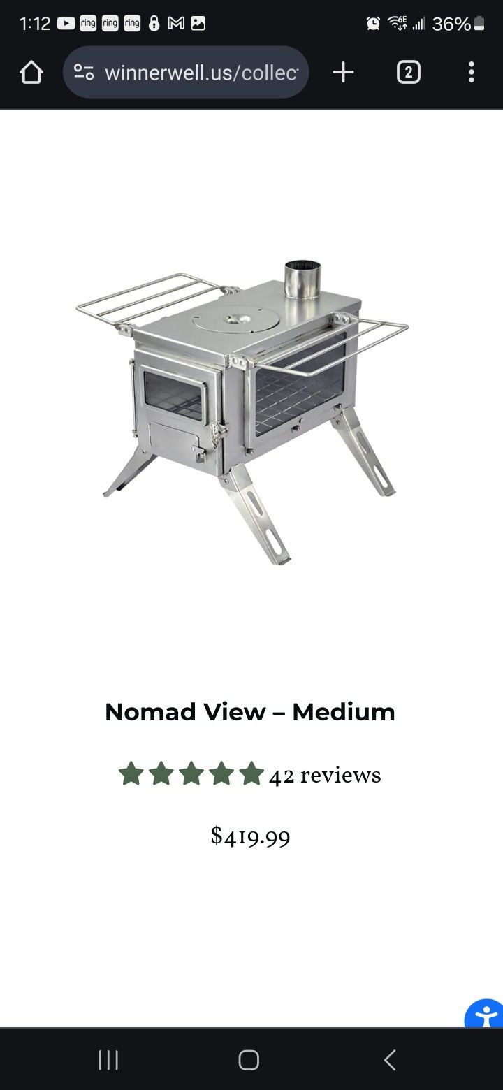 Winnerwell Tent Stove