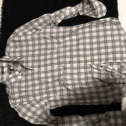 Express Men Modern Fit Long-sleeve Button Down Medium