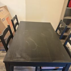 Black Kitchen Table