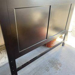 Queen Size All Wood Bed 