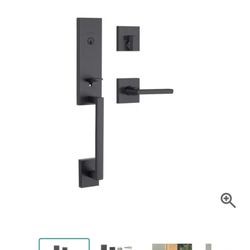 Kwikset Door Handle W/ Smart key Technology & Keys 