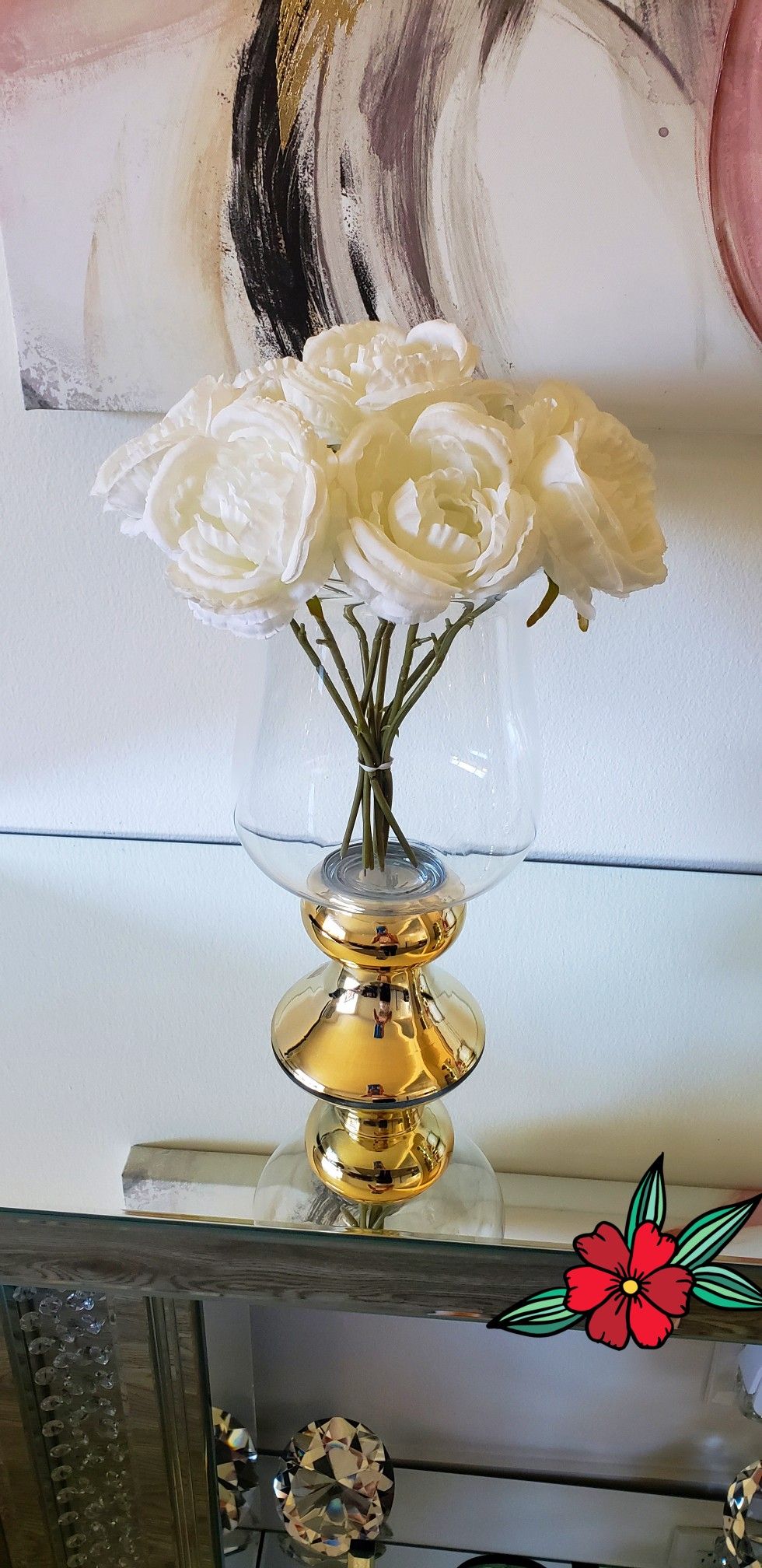 Florero / Flower vase.