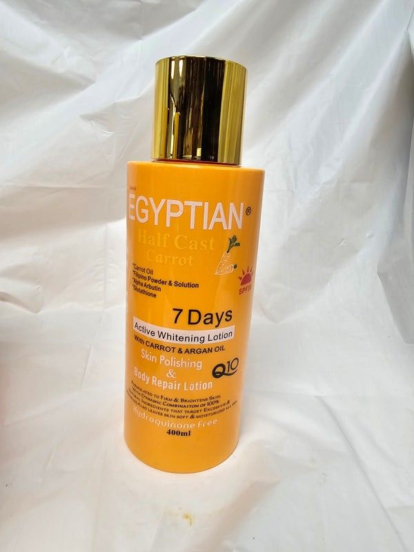 Egyptian Half Cast Body Milk 400ml X1