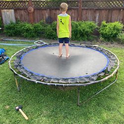 Smaller, Safer Trampoline
