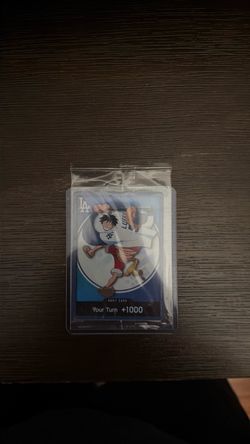 One Piece x LA Dodgers Luffy Don!! Card