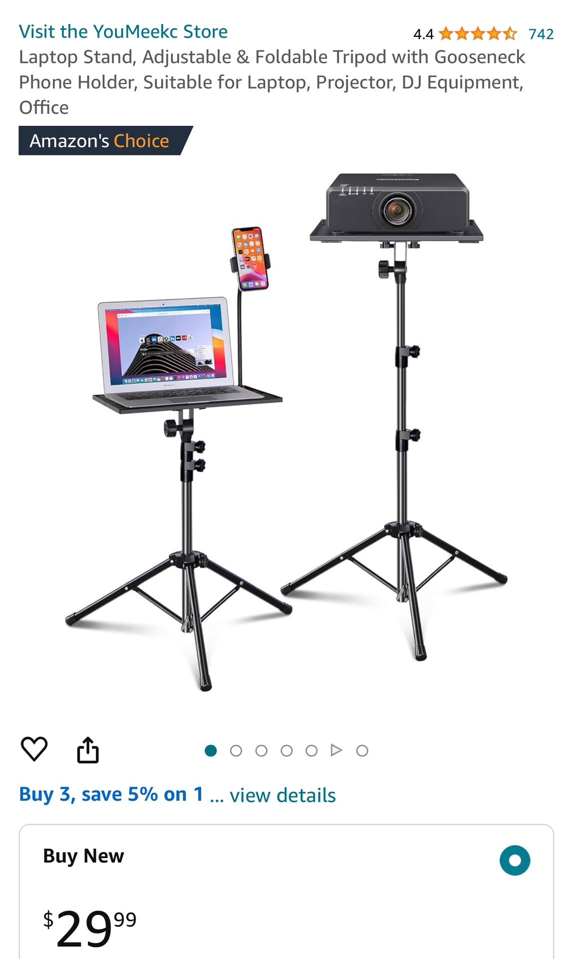 New Podium Stand With Microphone Holder 