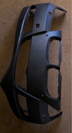 Replacement BMW 328i 2008 front primed bumper cover, for models without M package, wagon