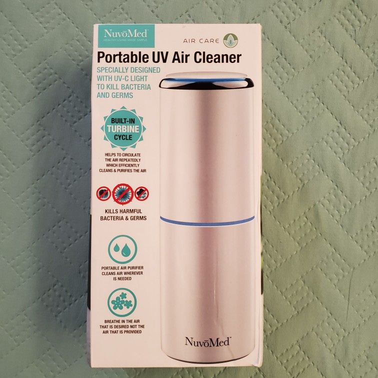 NuvoMed 378192 Portable Air Purifier with HEPA Filter
Ig