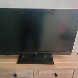 32 IN.  TV With Built In DVD Player 