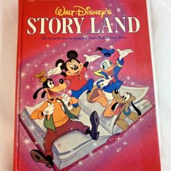 Vintage 1987 Disney STORY LAND HARD COVER great Condition For $20