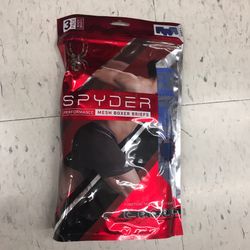 NWT Spyder Men’s Boxer Briefs 3 Pack Size L
