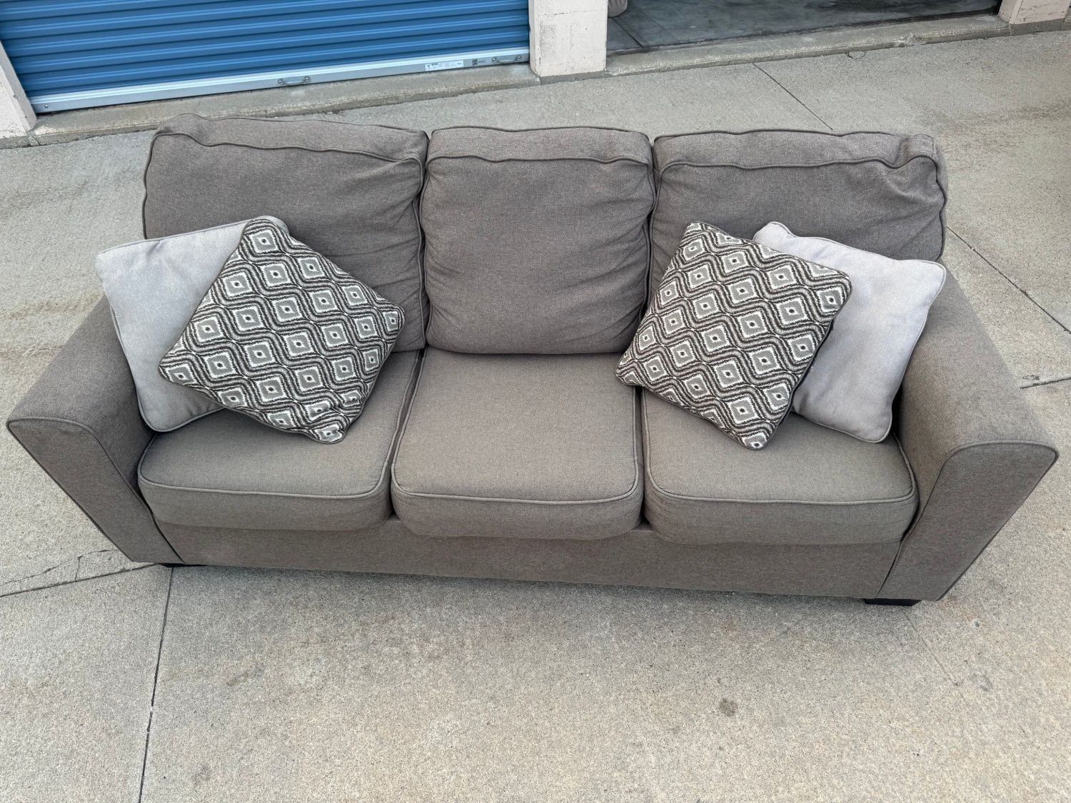 Very Clean Light Gray Couch