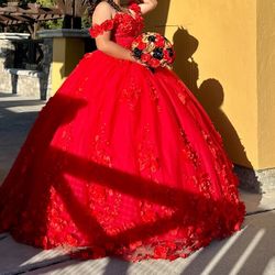 Red Quince Dress