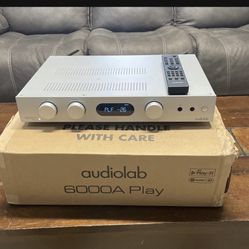 Audiolab 6000A Play Integrated Amp. 