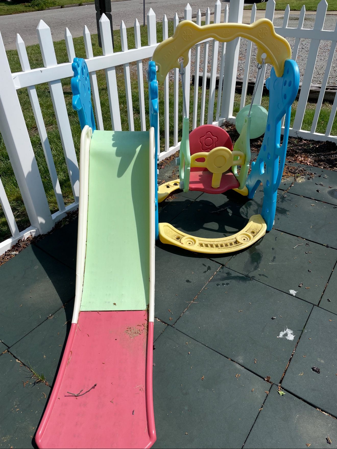 Playground Set With Slide 