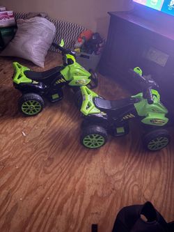 Asking $15 for each kids four wheeler they both need the charger
