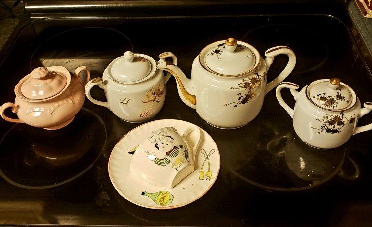 X5 Vintage China Pieces