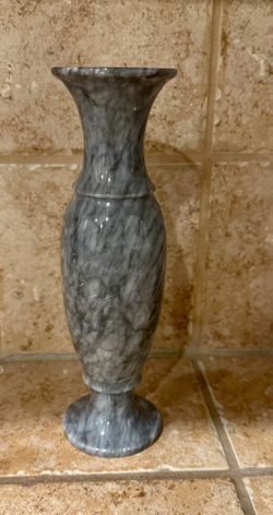 Grey Marble Vase