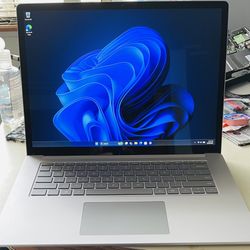 surface laptop 3 windows 11 intel Quad core i7 10th gen 16gb memory 512gb ssd 15.6 touch screen 