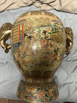 Satsuma Vase Vintage