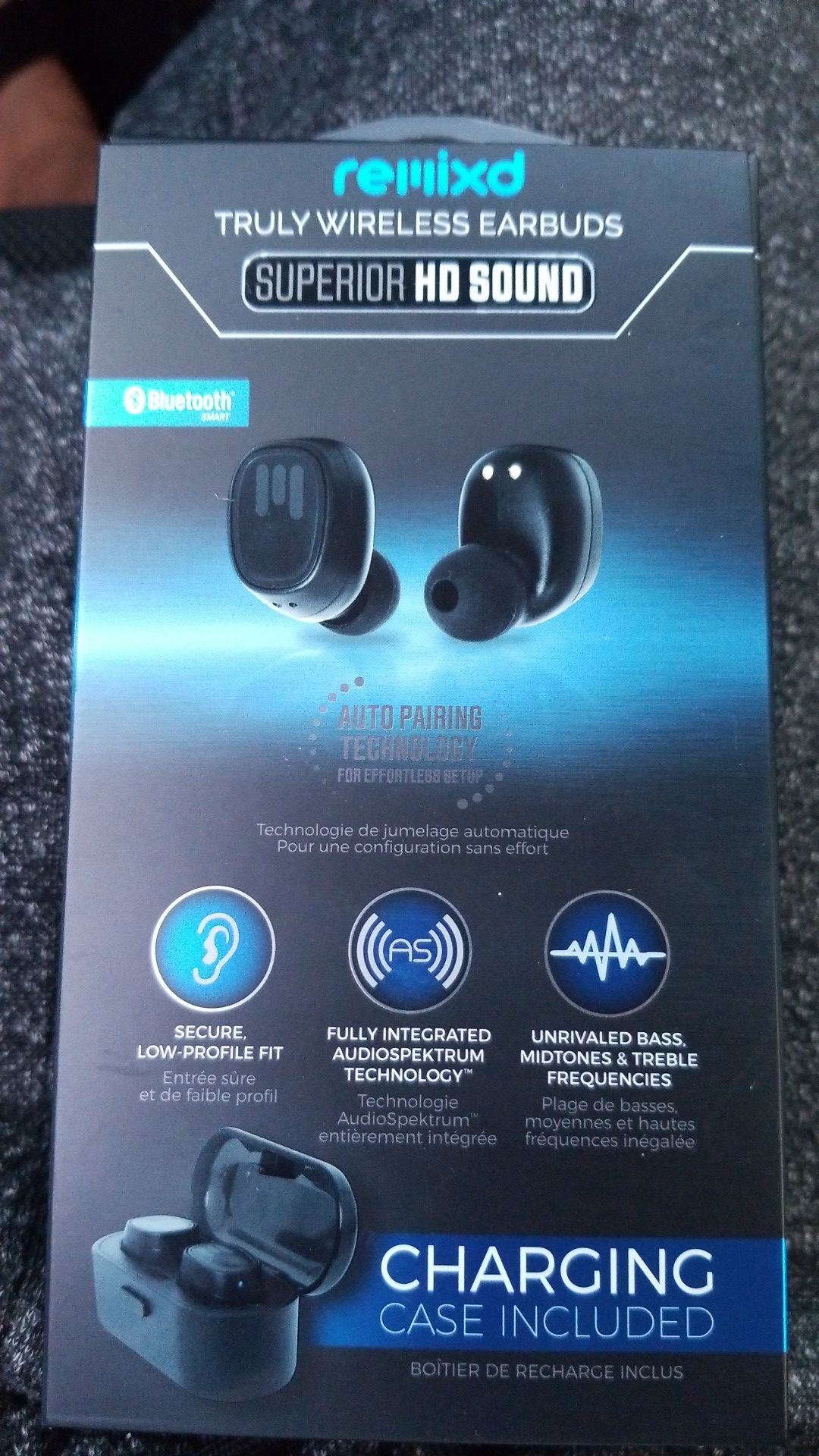 ReTrak ETPRAUDTWC Remixd Truly Wireless Bluetooth earbuds