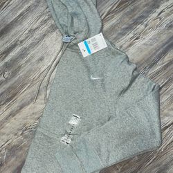 Nike Heather Gray Pullover Hoodie