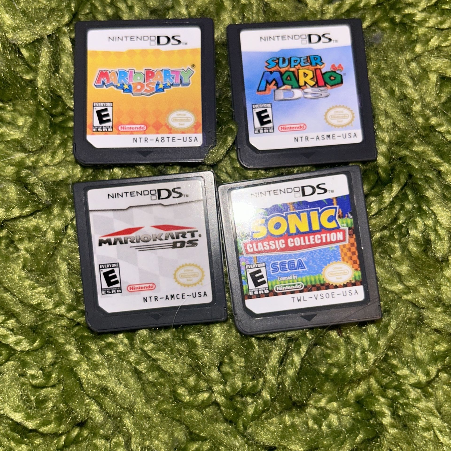 NINTENDO DS GAMES