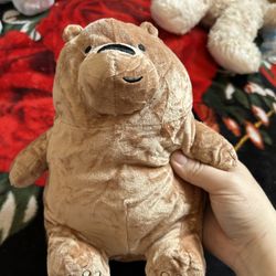 We Bare Bears Brown Bear Gristle Bear Plus Plushie Toy