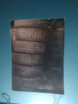 TIRE 235 60 17 each Installed ELMOFLESl