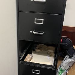 Free Metal File Cabinet, And Adirondack Chair