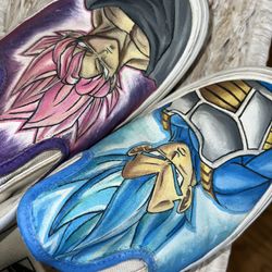 Customized dragon, Ball, Z vans