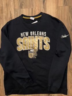 New Men’s Size XL Nike New Orleans Saints Crewneck Sweatshirt