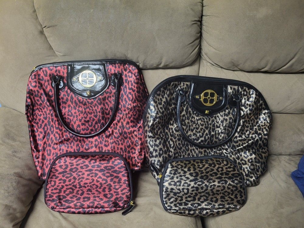 Brand New Iman Purse With Cosmetic Bag