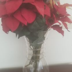 Vase With Artificial Flowers 