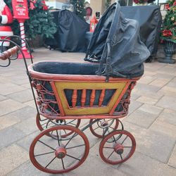 Doll Carriage Decor