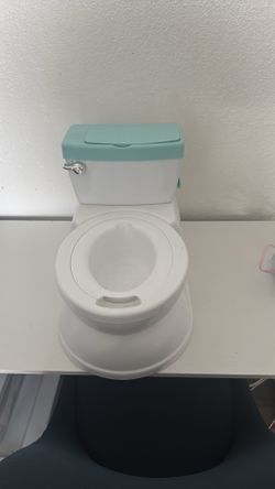 Toddler toilet potty training flush sound