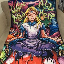 Tapestry Alice in Wonderland