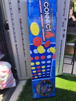 New Hasbro Giant Connect 4 Edition Board Games, Plastic Blue