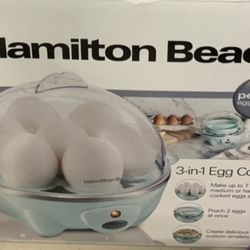 Hamilton Beach 3 In 1 Egg Cooker (new) for Sale in Riverbank, CA