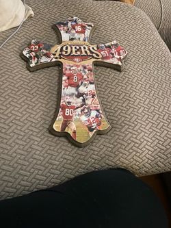 SF 49ers cross