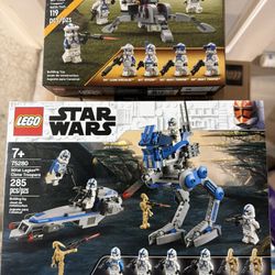 LEGO Star Wars 501st Bundle 75280 + 75345 New Factory Sealed