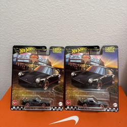NEW 2025 Hot Wheels Premium Boulevard Porsche 911 Carrera RS 2.7 #121 - Lot of 2