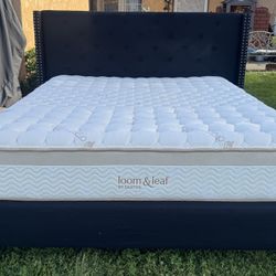 Nice King Bed With Good Mattress